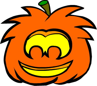 Puffle Jack-O-Lantern