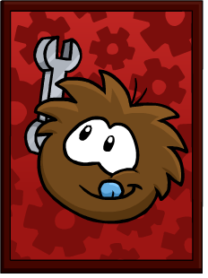 Brown Puffle Poster