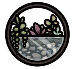 Mounted Terrarium