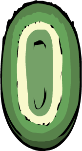 Green Oval Rug