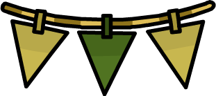 Green Triangle Pennants