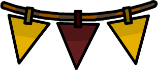 Red Triangle Pennants