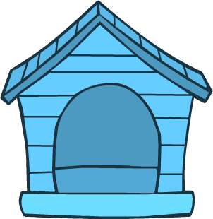Blue Puffle House
