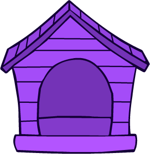 Purple Puffle House