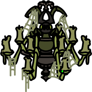 Decrepit Chandelier