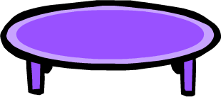 Purple Coffee Table