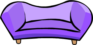 Purple Couch