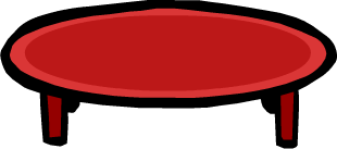 Red Coffee Table