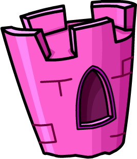 Pink Plastic Castle