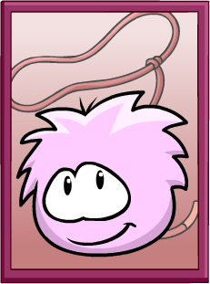 Pink Puffle Poster