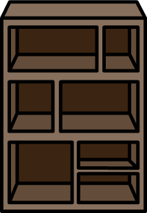 Funky Bookshelf