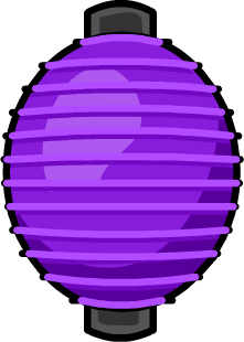 Purple Paper Lantern