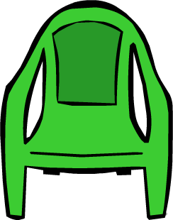 Green Plastic Chair
