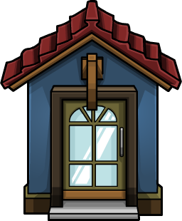 Cozy Blue Door