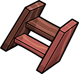 Short Wooden Steps