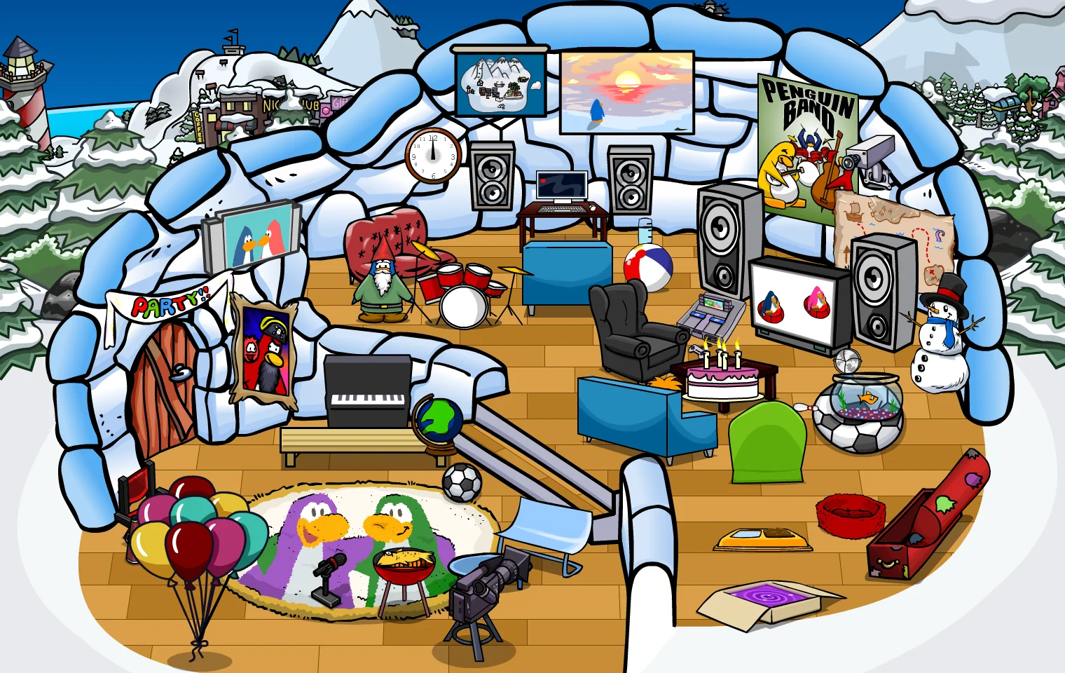 XpPenguin2323's igloo